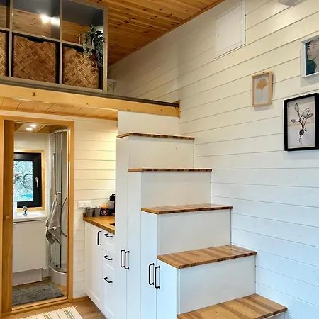 Cozy Tiny House With Jacuzzi , Garden And Free Parking Near Amsterdam Horská chata